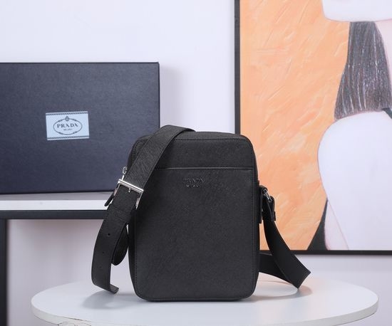 Prada Crossbody Bag Saffiano Leather 2VH040