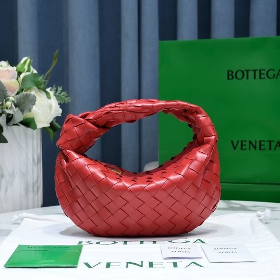 Bottega Veneta BV MINI JODIE Woven Leather Hobo Bag 6699-1