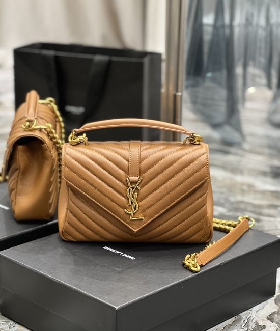 Yves Saint Laurent YSL Messenger Lambskin Bag 392737