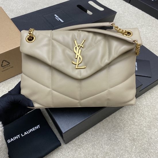 Yves Saint Laurent YSL Loulou Puffer Medium Lambskin Bag 577476