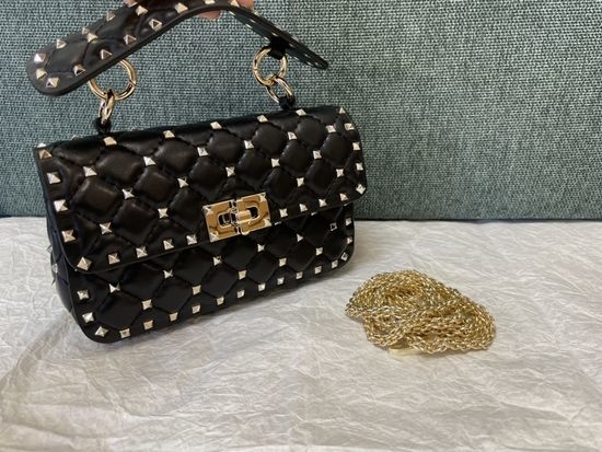 Valentino Classic Full Stud Lambskin Handbag 0123