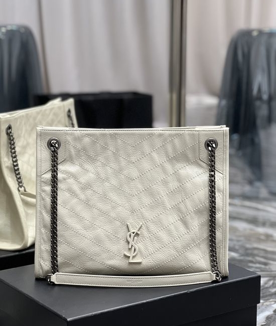 Yves Saint Laurent YSL Niki Shopping Leather Tote Bag 577999