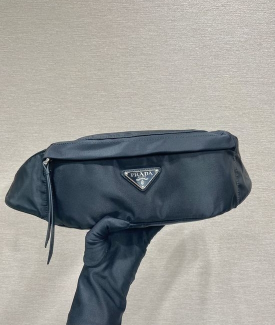 Prada Nylon Leather Waist Bag 2VL034