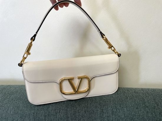Valentino VLogoSignacar Vintage Brass Handbag 1133