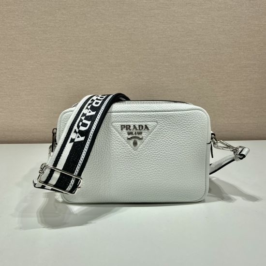 Prada Dual Adjustable Strap Leather Bag 1BD082