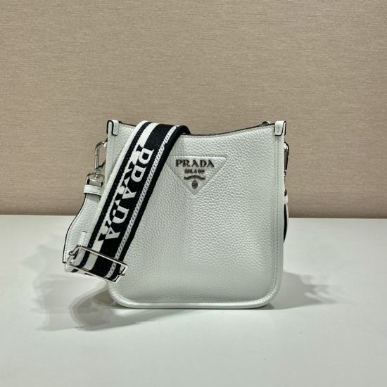 Prada Leather Mini Shoulder Bag with Double Straps 1BH191