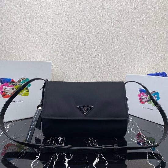 Prada Messenger Bag with Leather Strap 1BD255