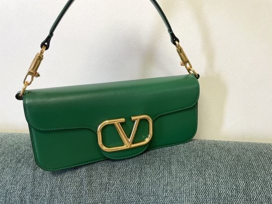 Valentino VLogoSignacar Leather Tote Bag 1133