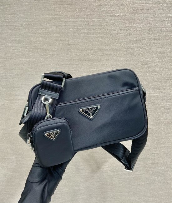 Prada Re-Nylon Detachable Shoulder Bag 1BC167