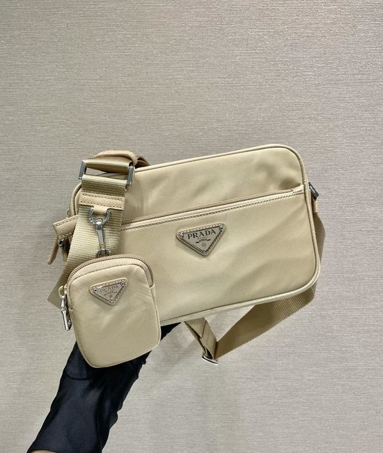 Prada Compact Shoulder Bag with Pouch 1BC167