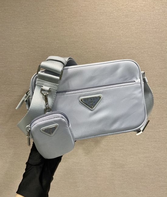 Prada Compact Shoulder Bag with Pouch 1BC167