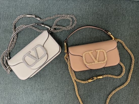 Valentino Small Calfskin Shoulder Bag 1133