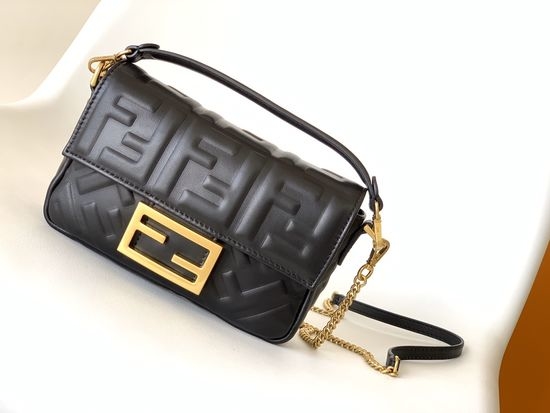 Fendi Baguette Lambskin Crossbody Bag 212