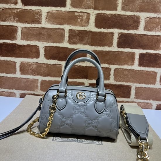 Gucci Gray Leather Mini Bag 702251