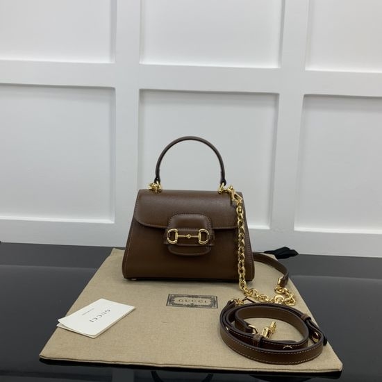 Gucci Horsebit 1955 Small Top Handle Bag 703848