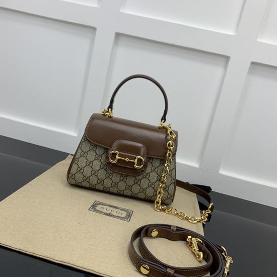 Gucci Horsebit 1955 Small Top Handle Bag 703848