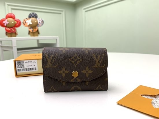 Louis Vuitton LV Wallet Mini Envelope Style Zero Wallet M62361