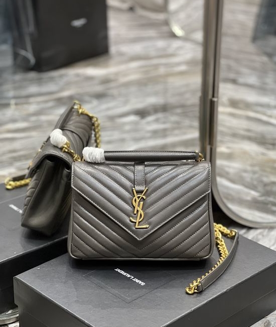 Yves Saint Laurent YSL Messenger Lambskin Bag 392737