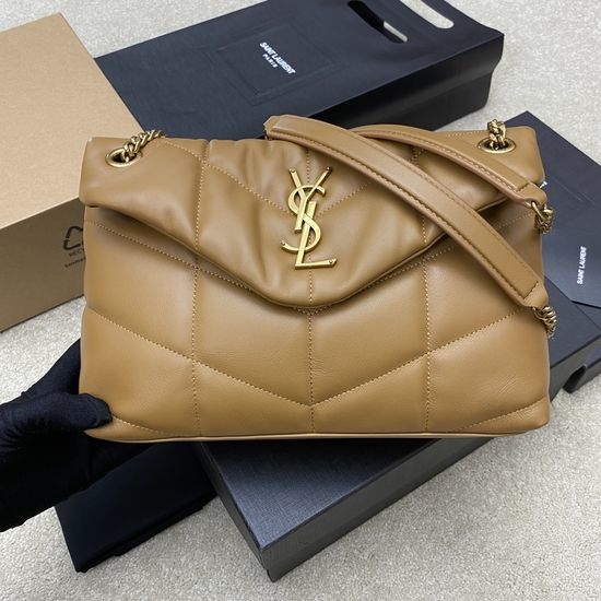 Yves Saint Laurent YSL LOULOU PUFFER Quilted Lambskin Bag 577476