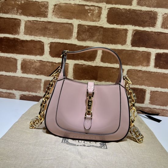 Gucci Handbag Light Pink Patent Leather 699651