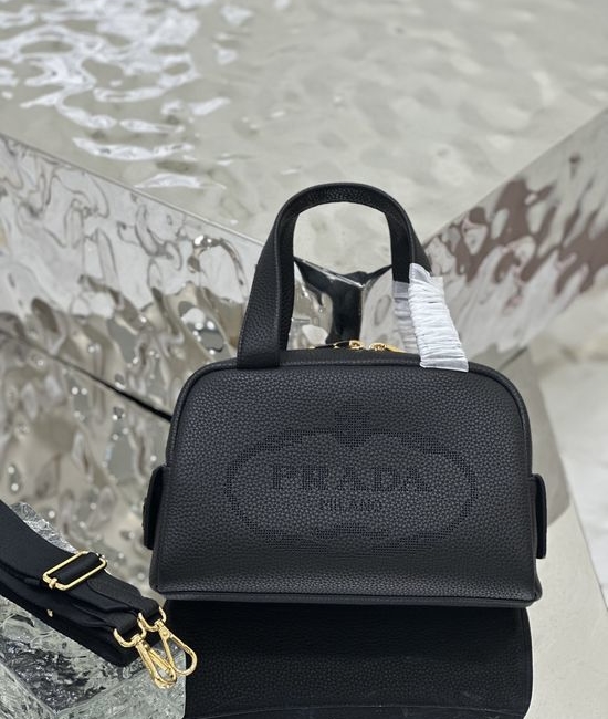 Prada Carved Logo Leather Bag 1BH078