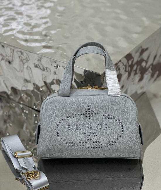 Prada Carved Logo Medium Satchel 1BH078