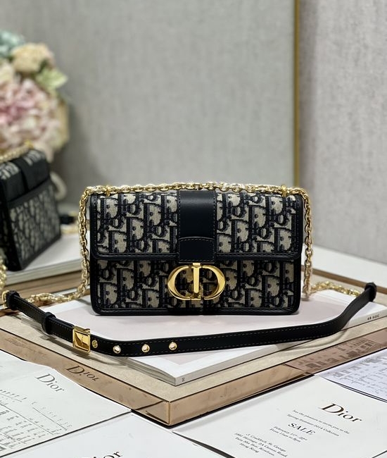 Christian Dior CD 30 Montaigne Oblique Chain Bag 9334
