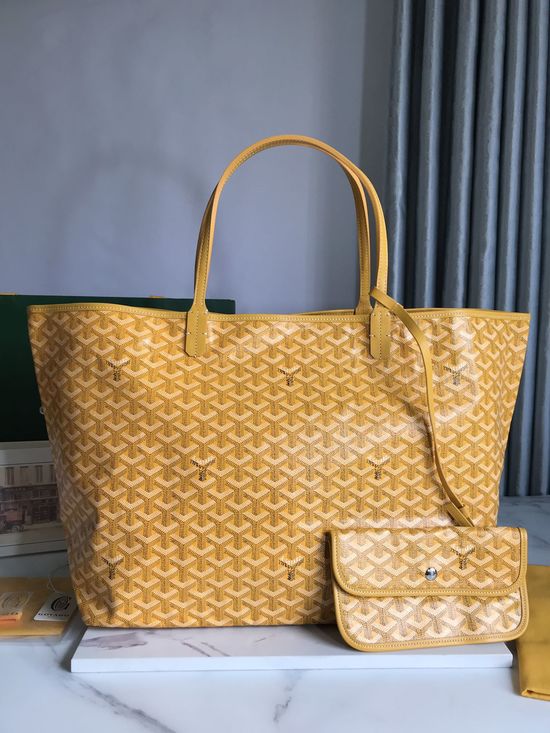 Goyard Tote Premium Quality Canvas Leather Bag 4094