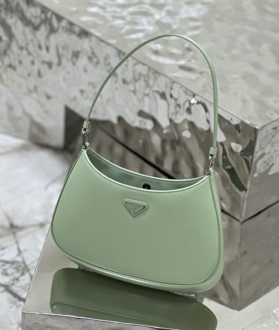 Prada Cleo Smooth Leather Shoulder Bag 1BC499
