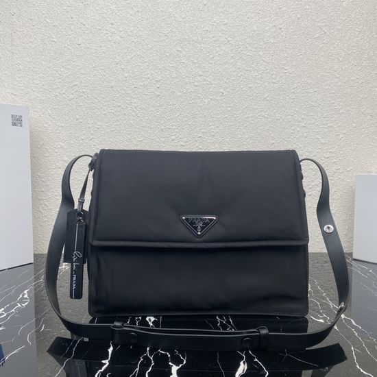 Prada Cini Re-Nylon Flap Shoulder Bag 1BD256