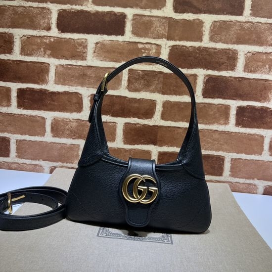 Gucci Luxury Goat Leather Black Clutch 735106