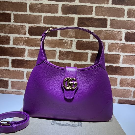 Gucci Tote Bag Purple Goatskin 726274