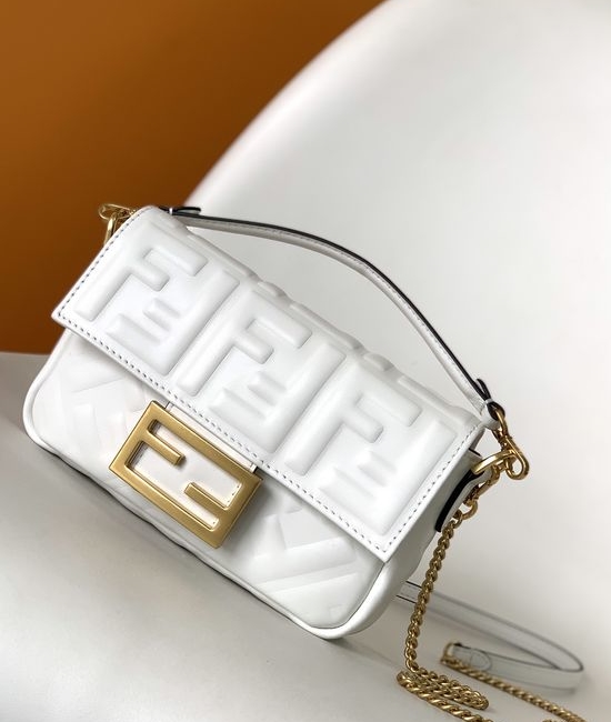 Fendi Baguette Lambskin Crossbody Bag 212