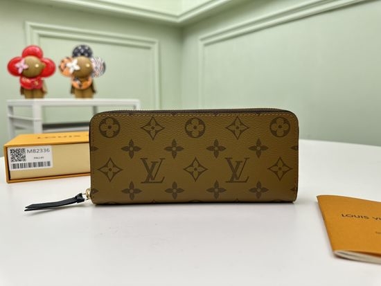 Louis Vuitton LV Clemence Monogram Canvas Functional Wallet M82336