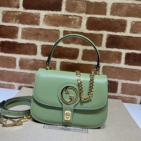 Gucci Fresh Light Green Leather Tote 735101