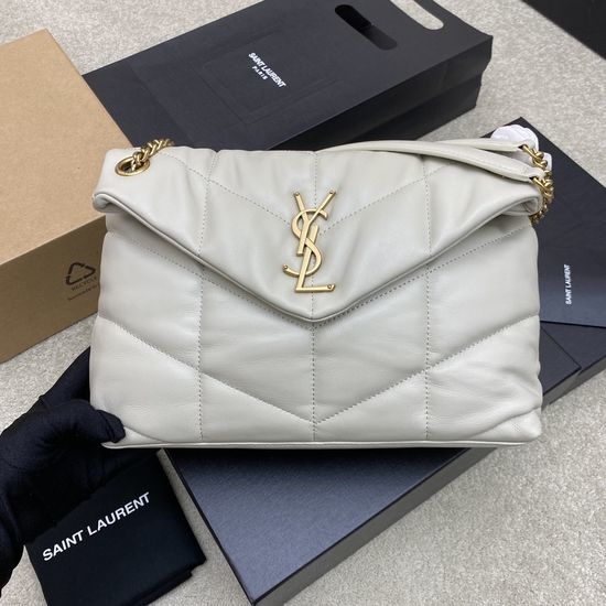 Yves Saint Laurent YSL LOULOU PUFFER Quilted Lambskin Bag 577476