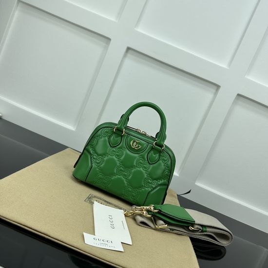 Gucci Handbag Green Embroidered 727793