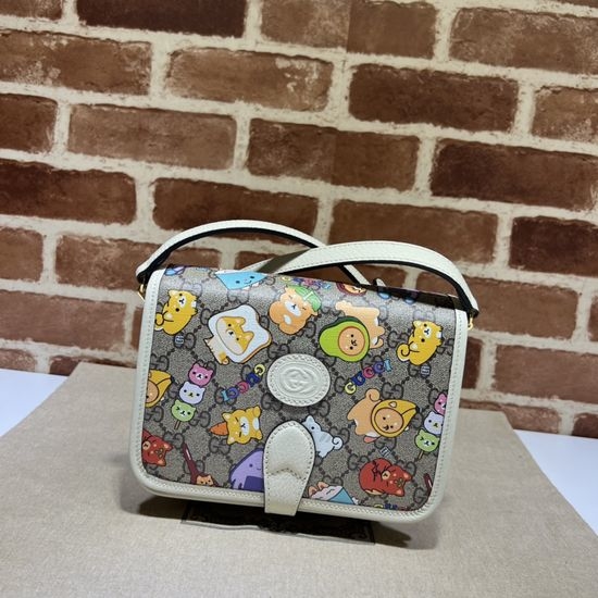 Gucci Animal Print PVC Bag 671620