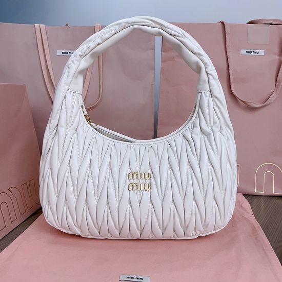 Miu Miu MiuWander Vintage Matelasse Handbag 5BC108