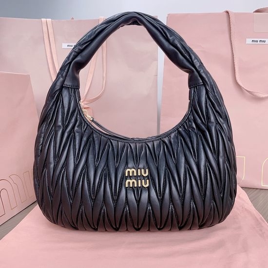 Miu Miu MiuWander Curved Design Handbag 5BC108