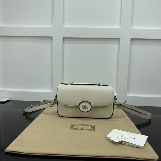 Gucci Petite GG Small Leather Shoulder Bag 739722