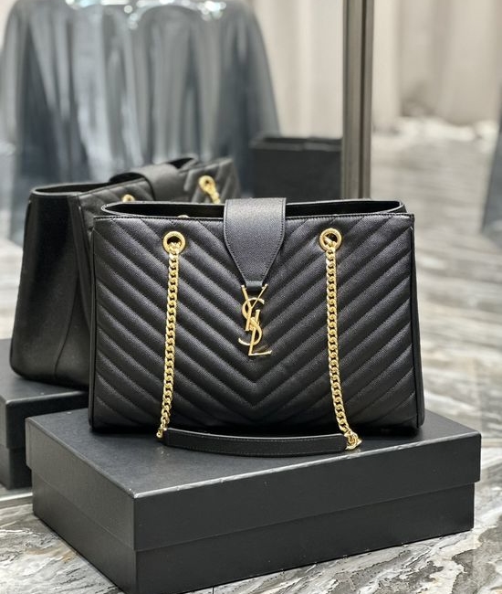 Yves Saint Laurent YSL Caviar Leather Large Tote Bag 668900