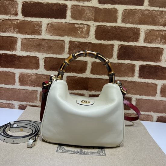 Gucci Cream Textured Leather Bag 746251