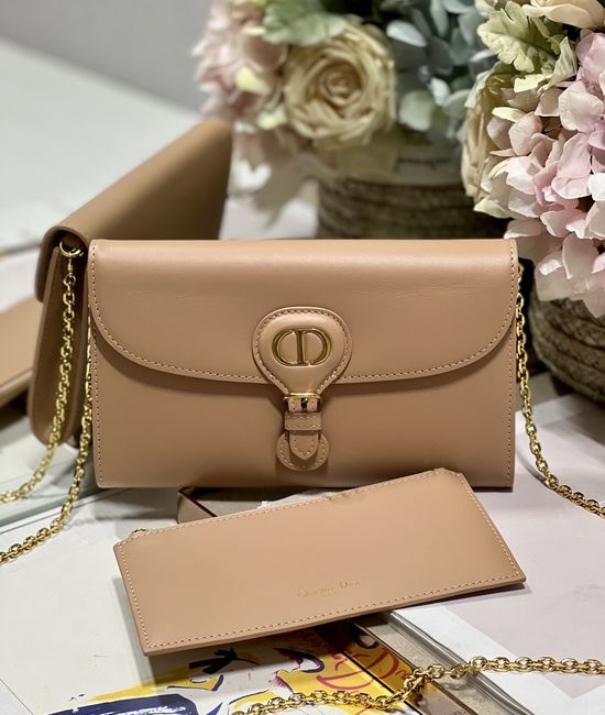 Christian Dior CD Bobby East-West Pink Chain Bag 5703