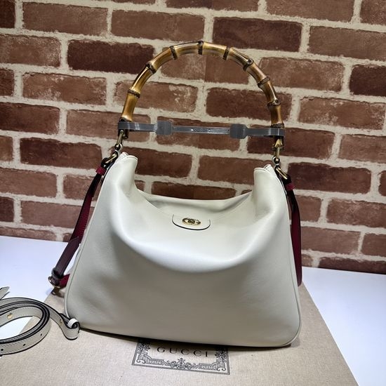 Gucci Classic Off-white Leather Handbag 746245