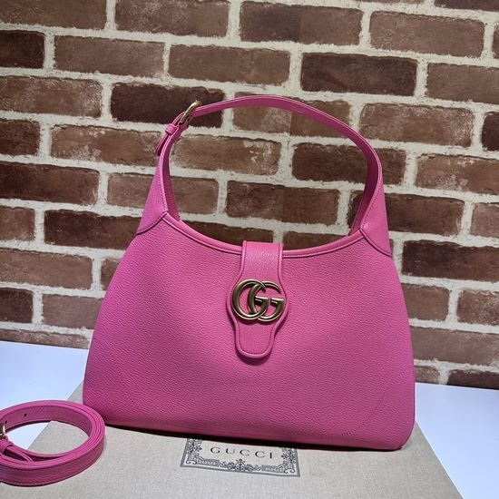 Gucci Tote Bag Rose Pink Goatskin 726274