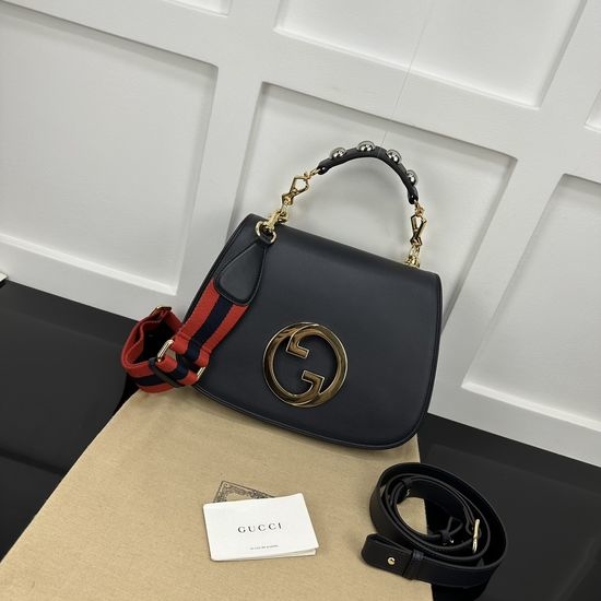 Gucci Large Bag Dark Blue 721172