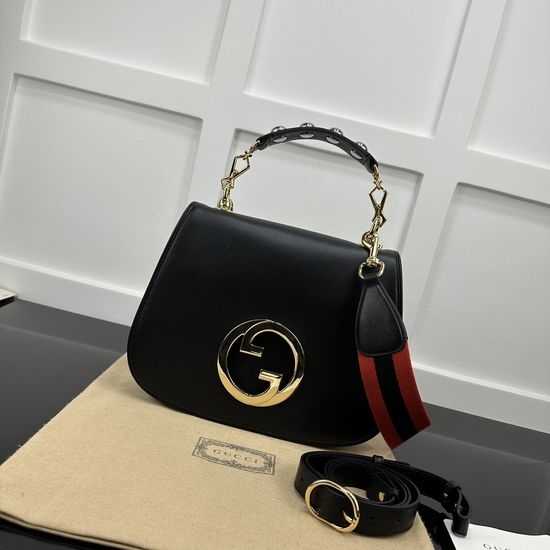 Gucci Large Bag Black Leather 721172