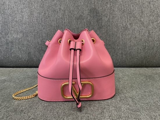 Valentino Mini Sheepskin Bucket Bag 1188