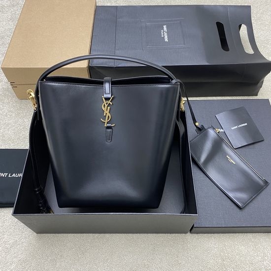 Yves Saint Laurent YSL LE 5A7 Medium Bucket Bag with Handle 742828 11514